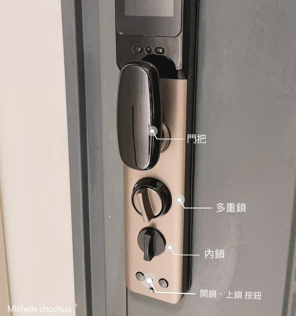  M102 貓眼電子鎖