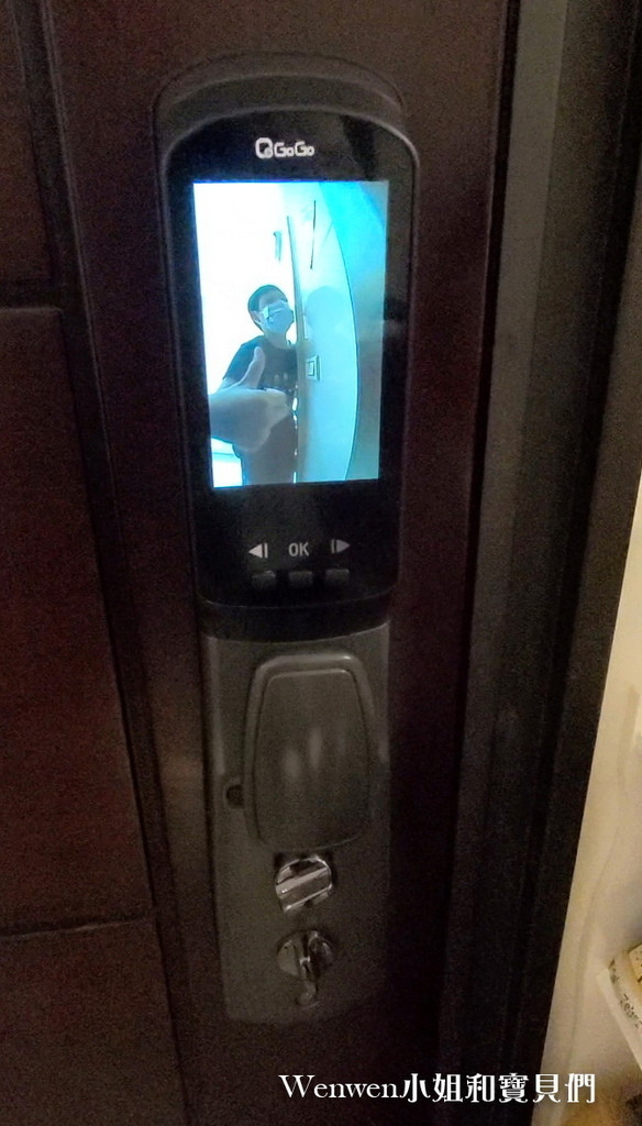 125°廣角可視貓眼監控螢幕