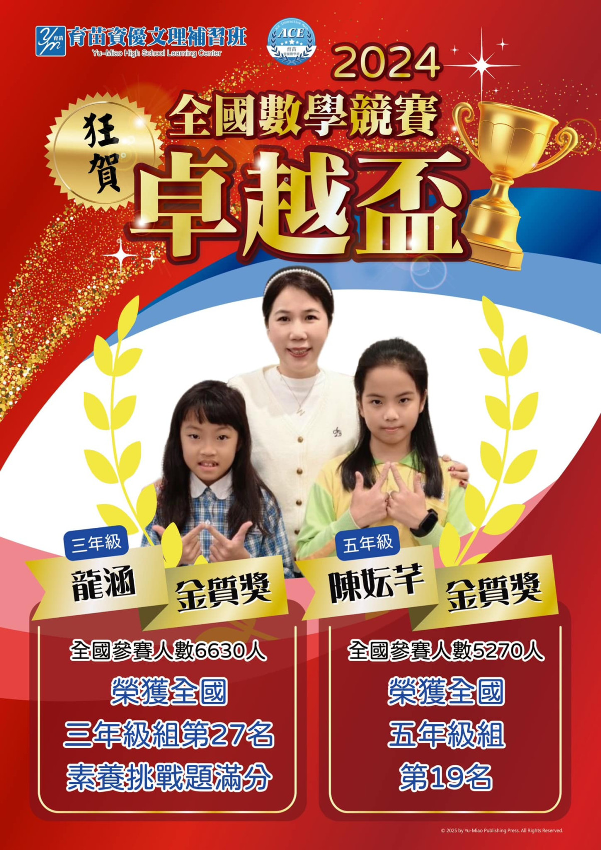 2024 卓越盃全國數學競賽