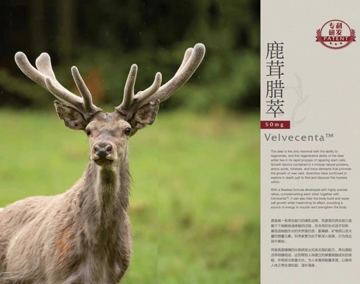 鹿茸臘萃 Velvecenta 50mg
