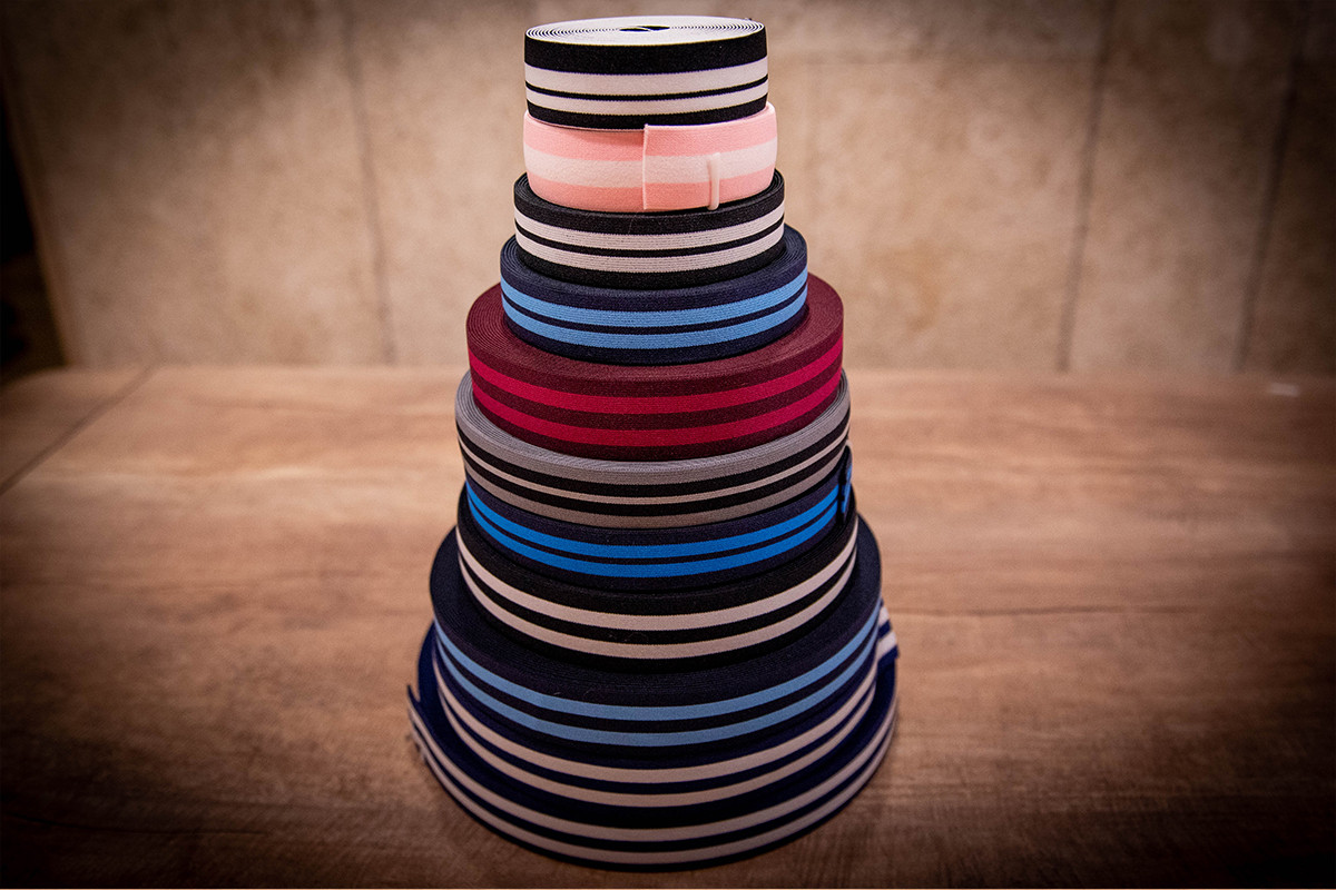 Woven 3 Color  Elastic