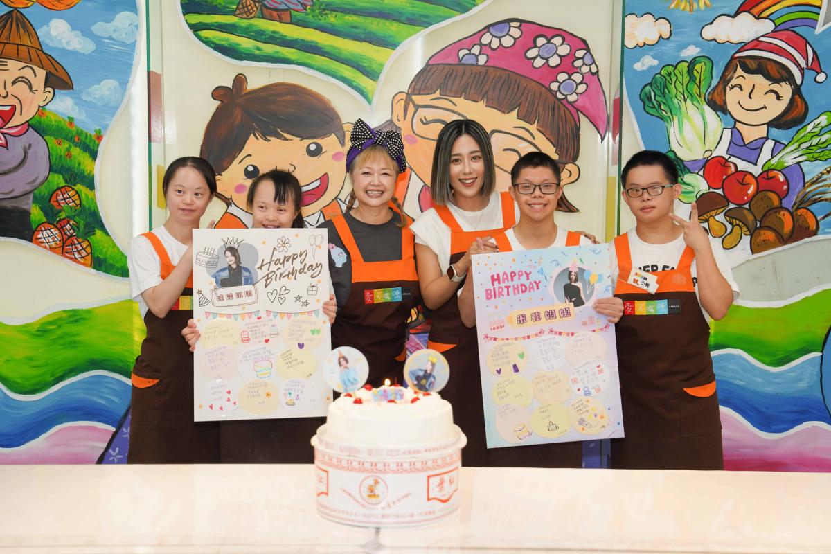娃娃姐米非生日不唱歌 攜手唐寶寶公益手作 用愛行動傳遞真誠溫暖
