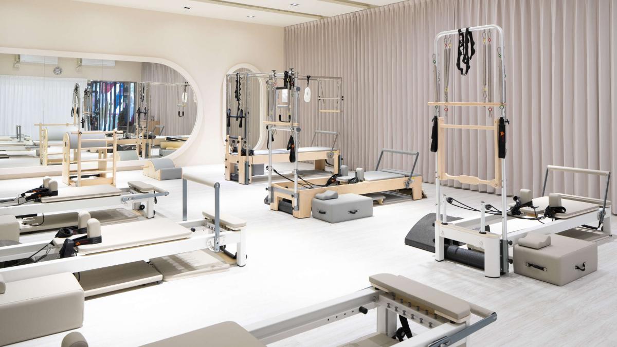 舞動陽光臺北市中正國民運動中心導入 VENUS POWER PILATES 器械皮拉提斯教室空間