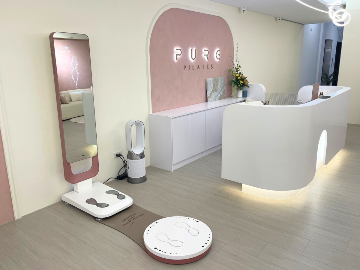 pure pilates 採用 VENUS AXIS 體測儀